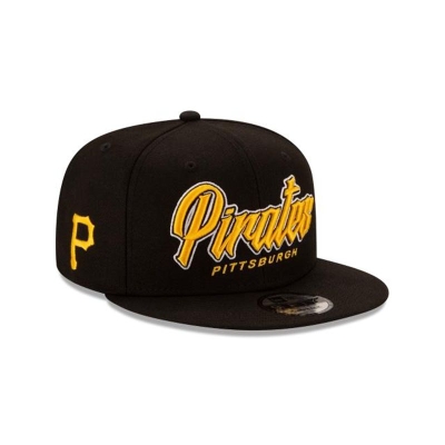 Pittsburgh Pirates Gorra | New Era MLB Slab 9fifty Snapback Cap Mexico - Negros